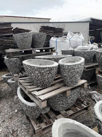 Beton Saksı - Küre - Görsel 3